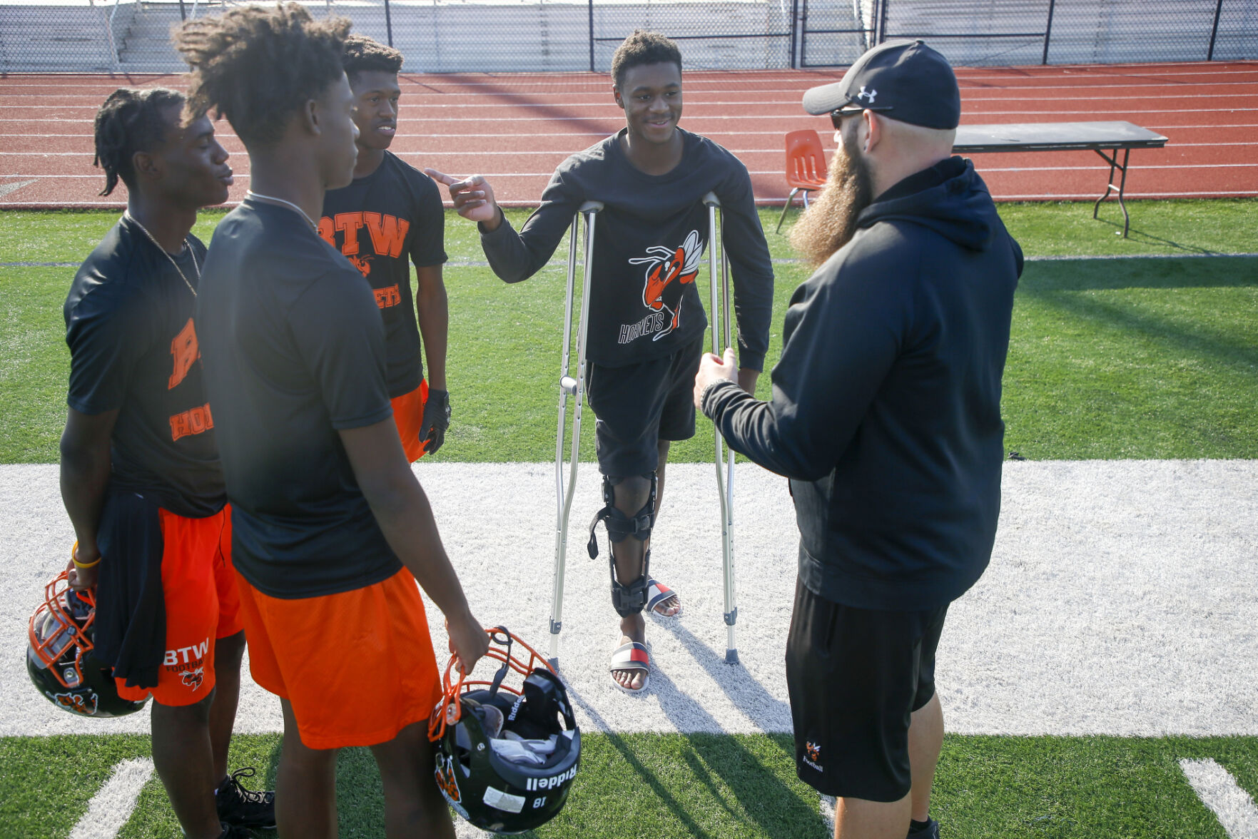 5. Booker T. Washington Hornets (3-2)